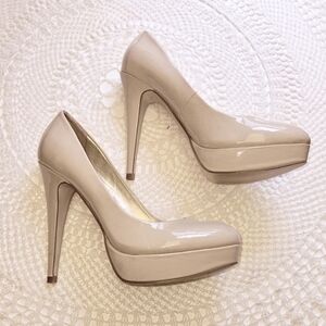 Guess heels Stiletto pumps patent 8M nude
